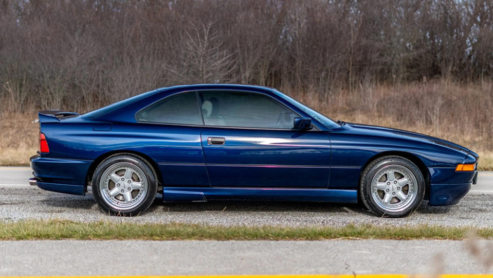 Michael Jordan's 1991 BMW 850i from the side