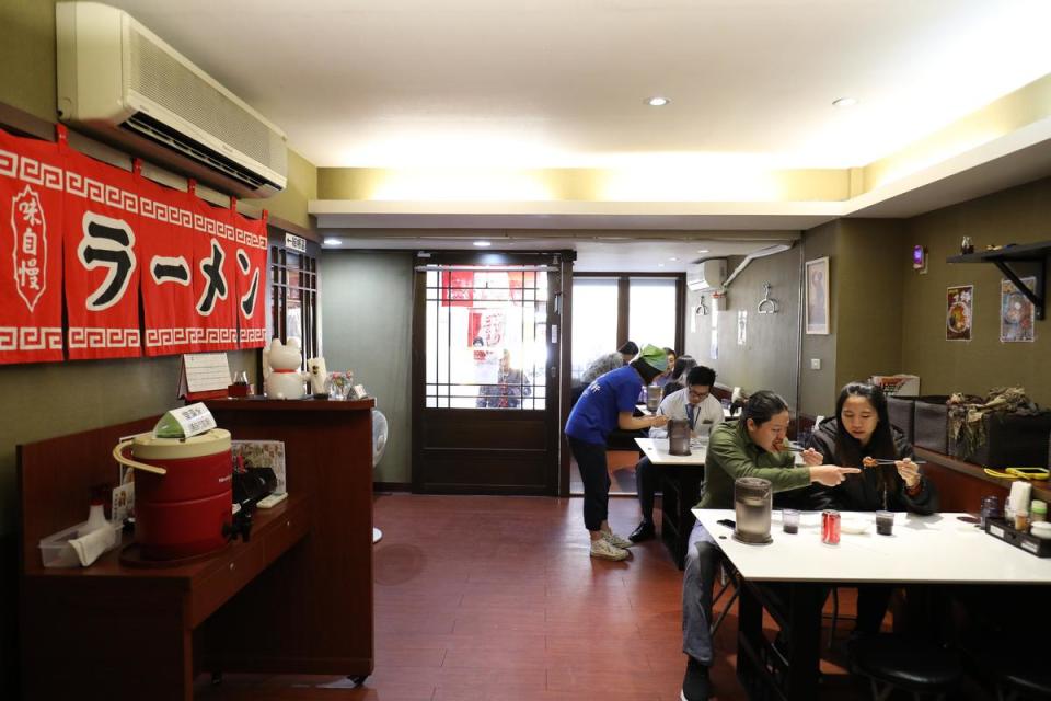 「大志軒」裝潢走日式食堂的簡樸風格，有居家溫馨感。