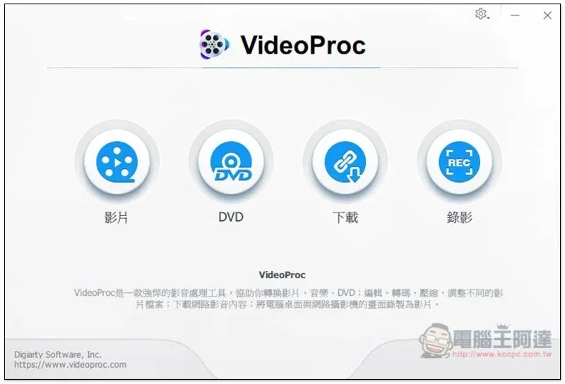 VideoProc 限免下載！