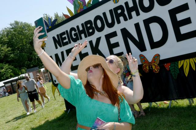 Festivalgoer photos from Neighbourhood Weekender 2023 day one