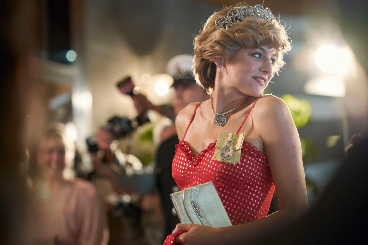 <p>Emma Corrin as Princess Diana in The Crown</p> (Des Willie/Netflix)