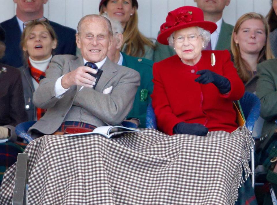 Queen Elizabeth ll, Prince Philip the Duke of Edinburgh, 2015, Widget