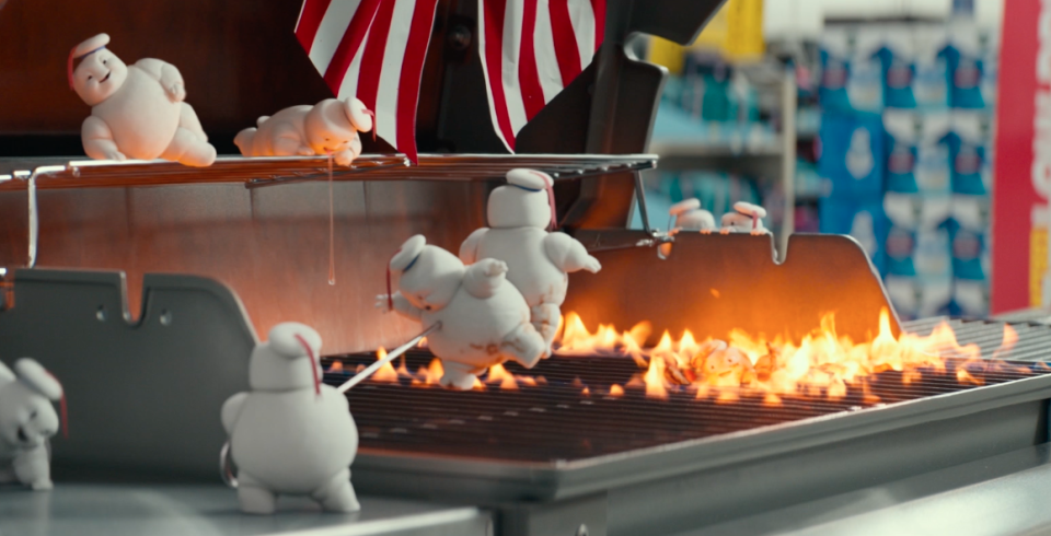 Ghostbusters: Afterlife will see the return of the Stay-Puft mascot. (Sony Pictures)