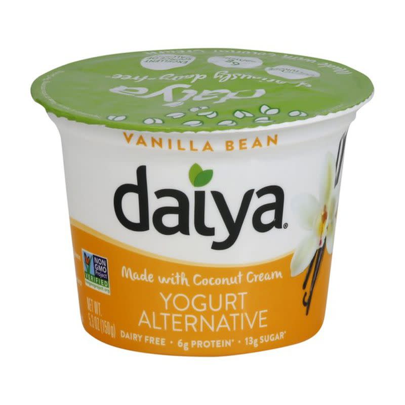 1) Yogurt Alternative Made with Coconut Cream