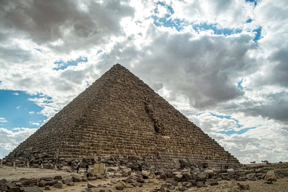 The pyramid of Menkaure (AFP via Getty Images)