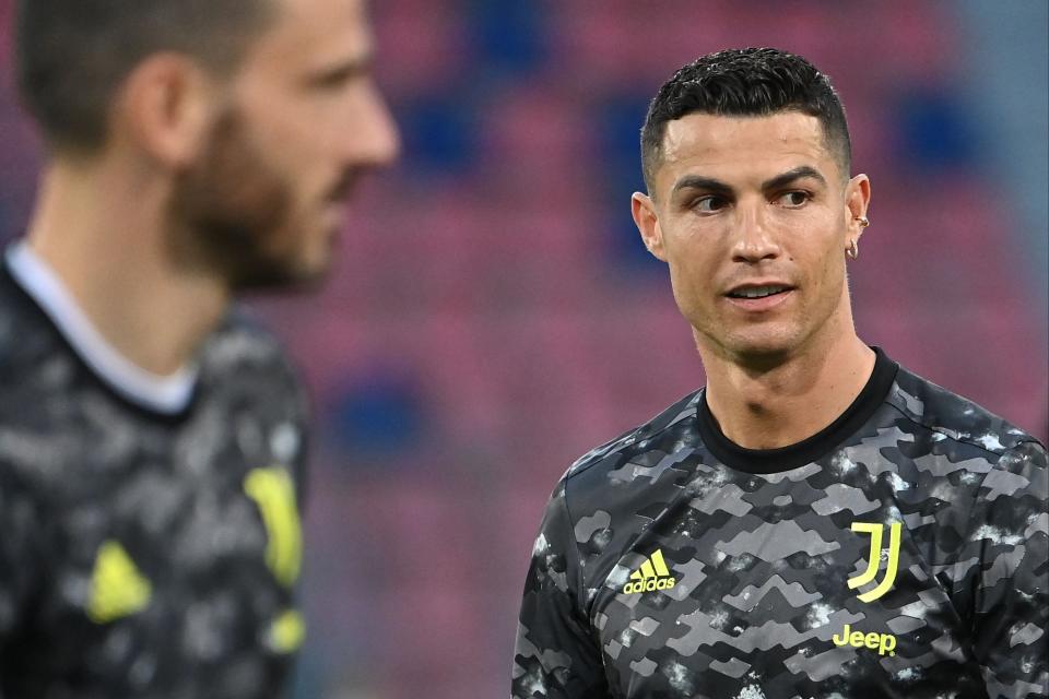 <p>Ronaldo finished the season with 29 goals</p> (AFP via Getty Images)