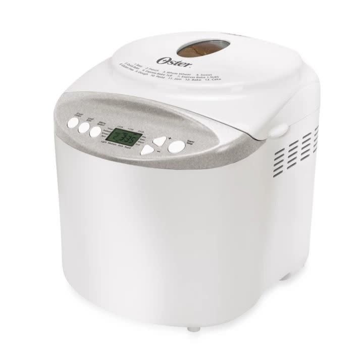 4) Oster® Expressbake Bread Maker with Gluten-Free Setting in White