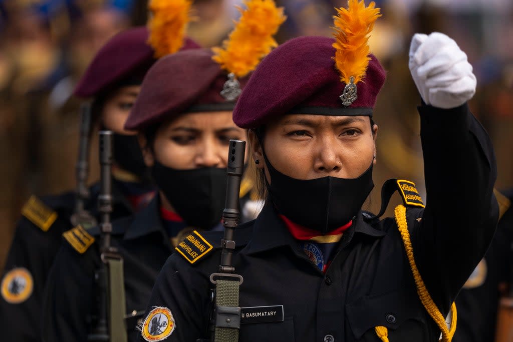 India Republic Day (Copyright 2022 The Associated Press. All rights reserved.)