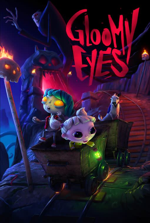 《Gloomy Eyes 咕嚕米的眼睛》。（圖／HTC VIVE ORIGINALS提供）