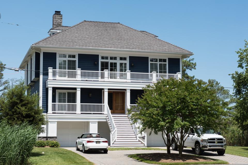 The Bidens own this six-bedroom Farview Road house in North Shores, Delaware, seen here on Friday, June 9, 2017.