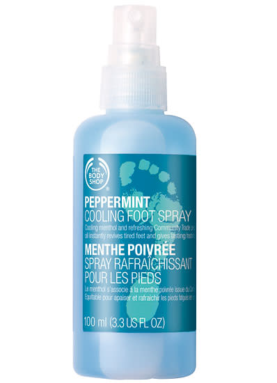 The Body Shop Peppermint Cooling Spray ($10, thebodyshop-usa.com)