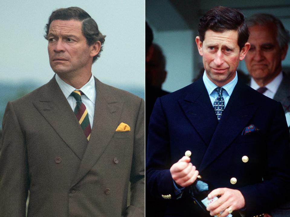 Dominic West in The Crown, Prince Charles