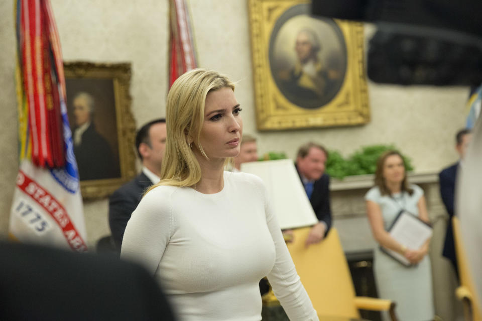 First daughter Ivanka Trump is at the forefront of multiple ongoing scandals.&nbsp; (Photo: ASSOCIATED PRESS)