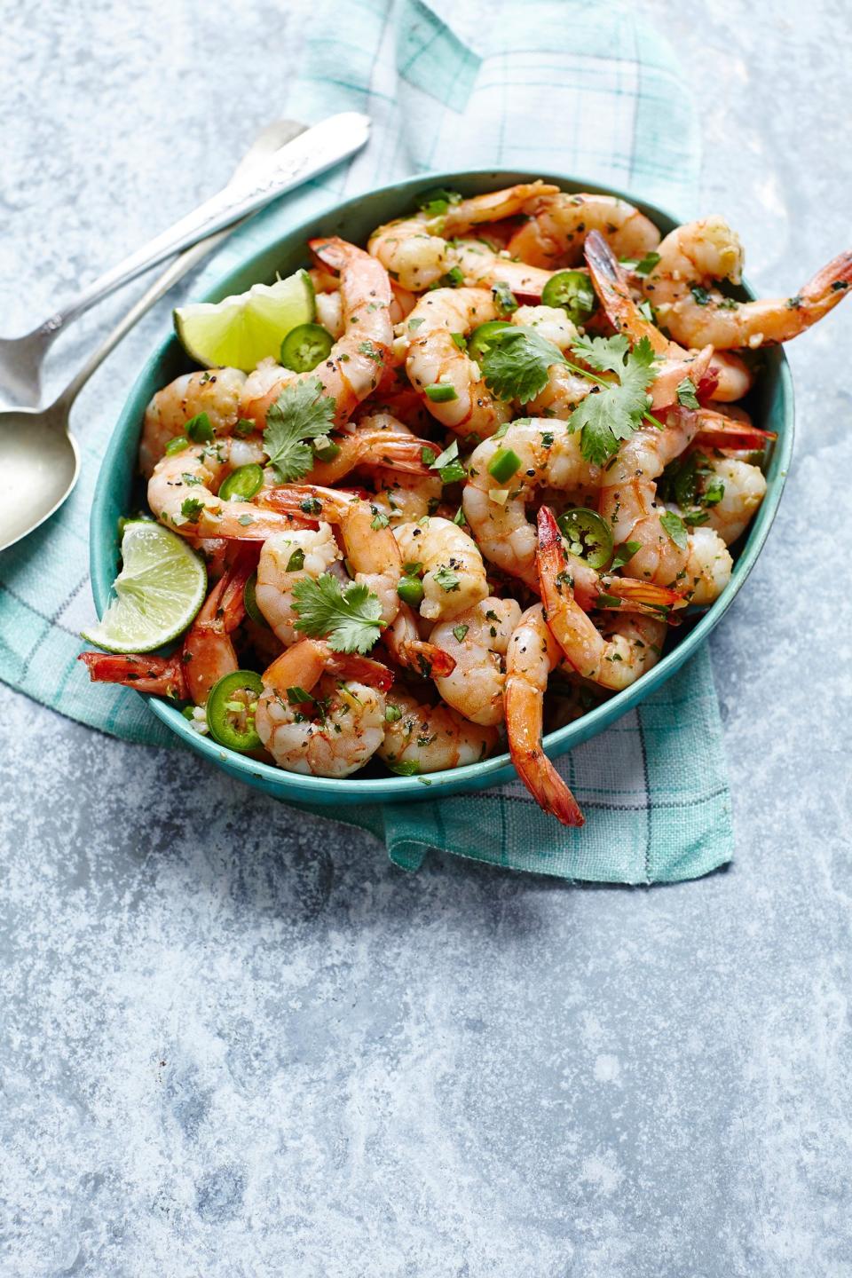 SPICY TEQUILA SHRIMP