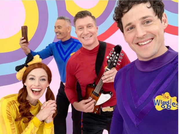 Emma Watkins and the rest of The Wiggles