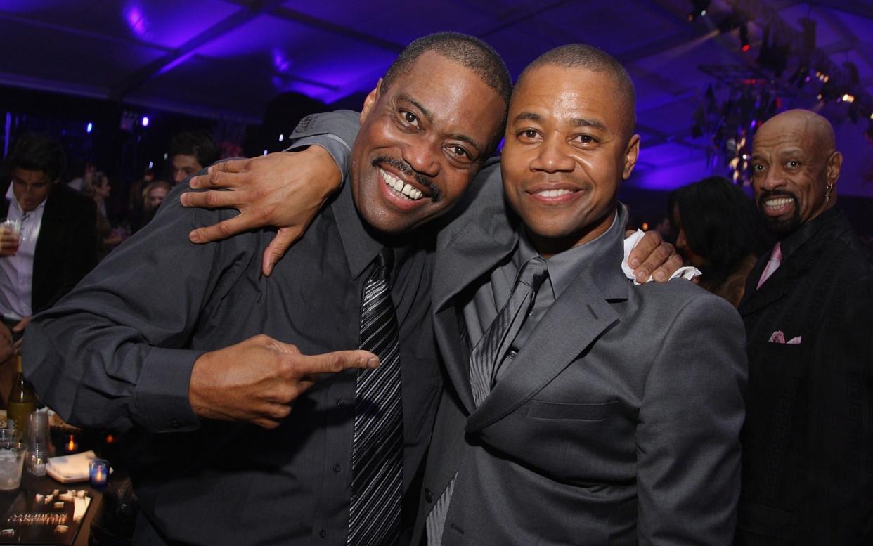 Cuba Gooding Sr. with his Oscar-winning son - Getty Images North America