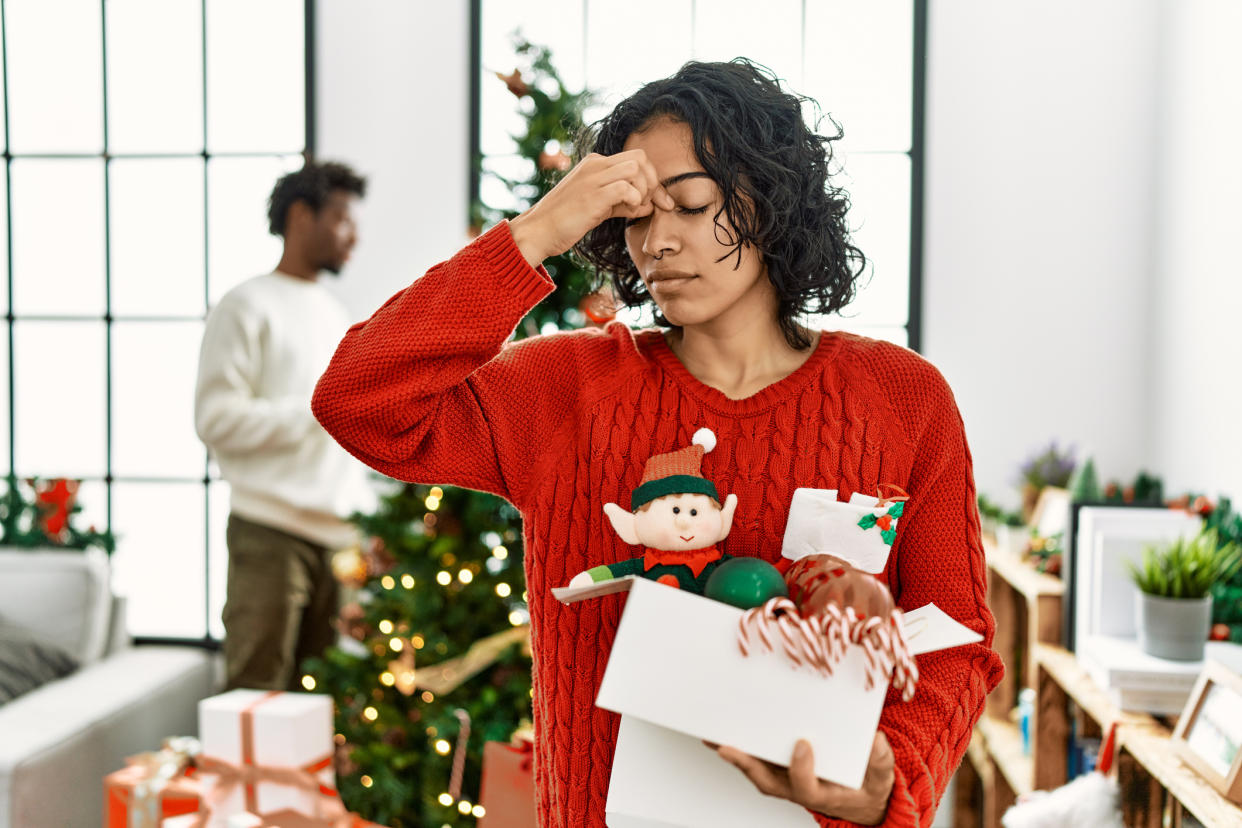 Could a Christmas declutter improve your mental health? (Getty Images)