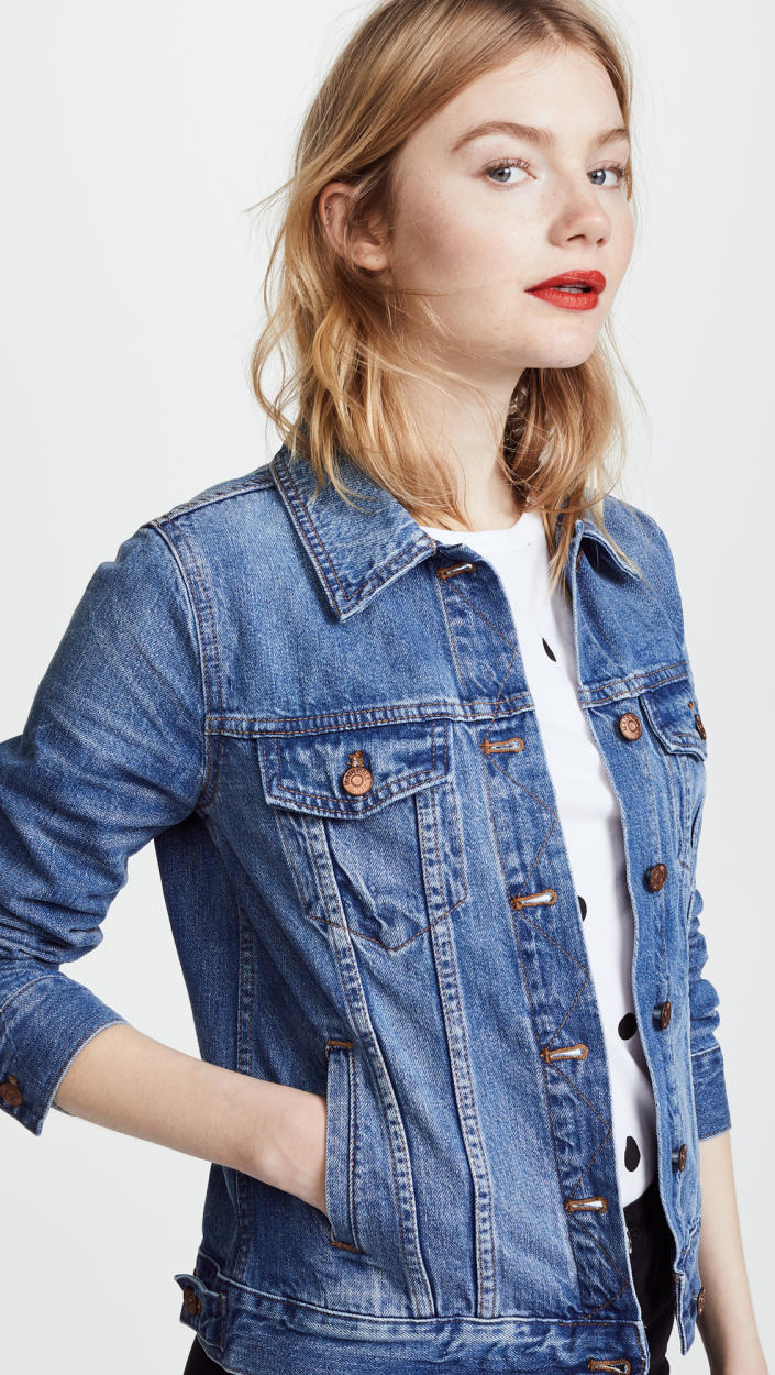 Meghan Markle denim jacket Madewell