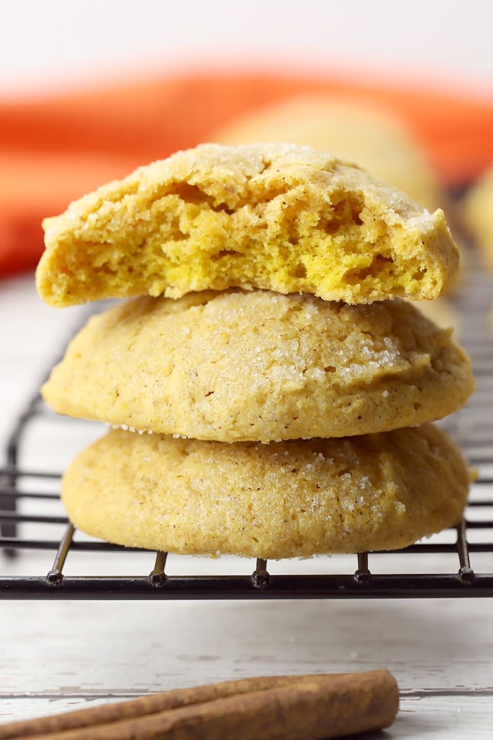 Pumpkin Sugar Cookies