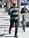 <p>Pete Wentz steps out in L.A. on Monday for a coffee. </p>