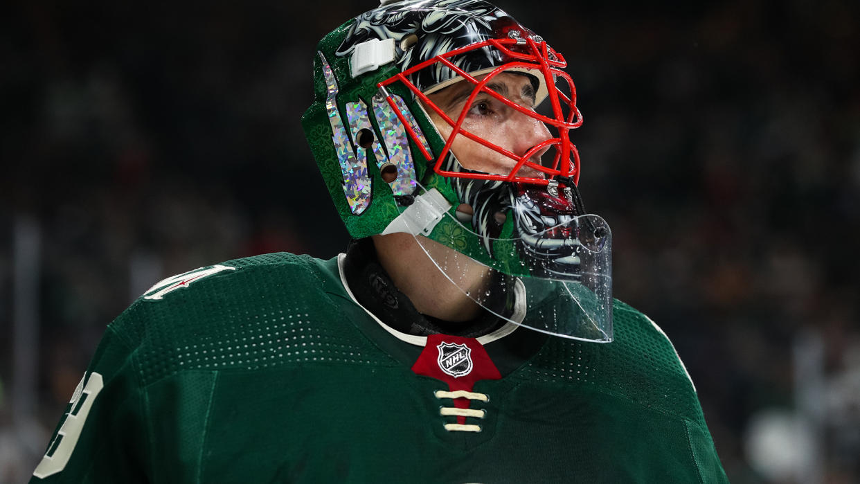 Marc-Andre Fleury is planning to return to the NHL for at least one more season. (Photo by David Berding/Getty Images)