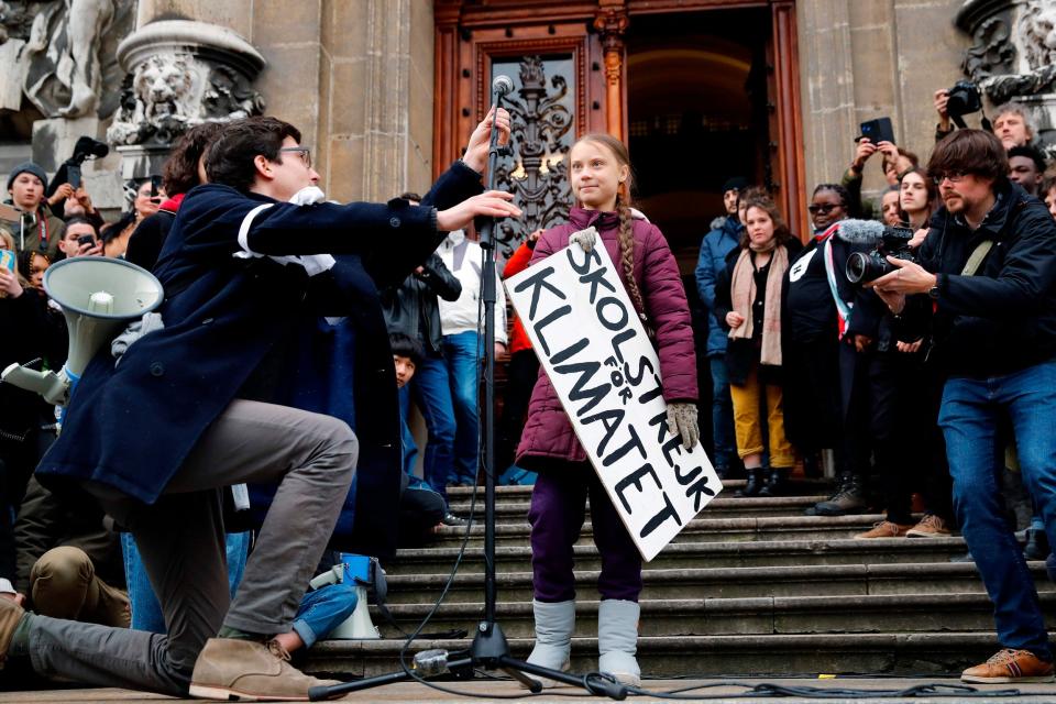 Climate activist Greta Thunberg will be at Davos (Getty Images)