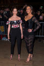 <p>The pair attended Dolce & Gabbana’s Alta Moda Women’s Couture Fashion Show together in April 2018. Catherine, 48, worked a lace gown while her 14-year-old daughter paired an off-the-shoulder top with black trousers. <em>[Photo: Getty]</em> </p>