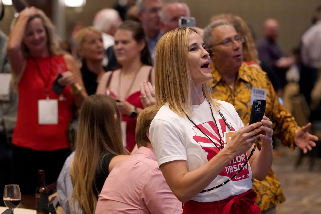 Election 2022 Arizona Governor - Credit: Matt York/AP