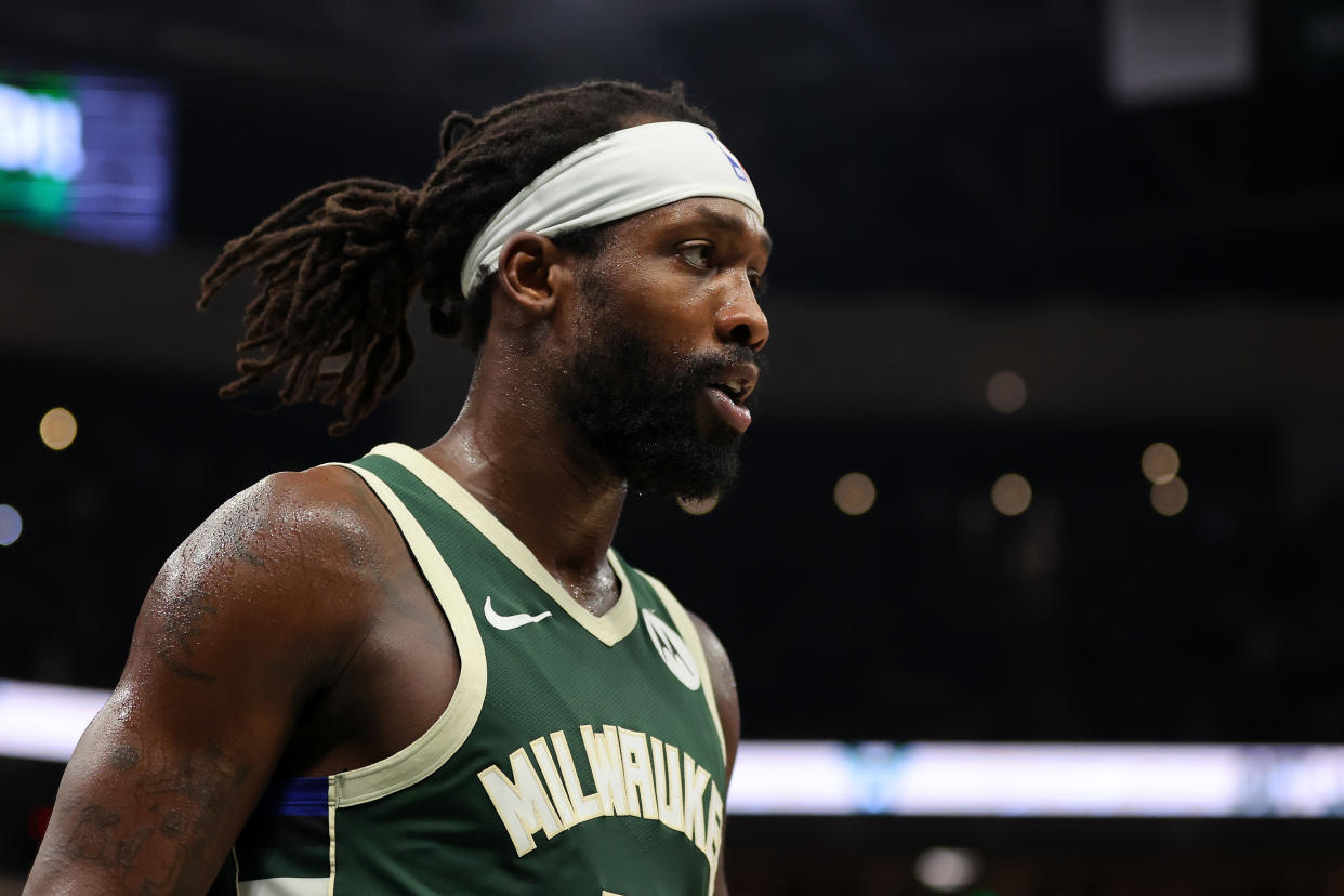 Patrick Beverley threw a ball at Pacers fans multiple times in the final minutes of the Bucks' Game 6 loss earlier this month.