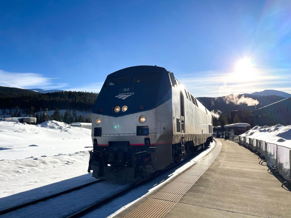 The Amtrak Winter Park Express Train