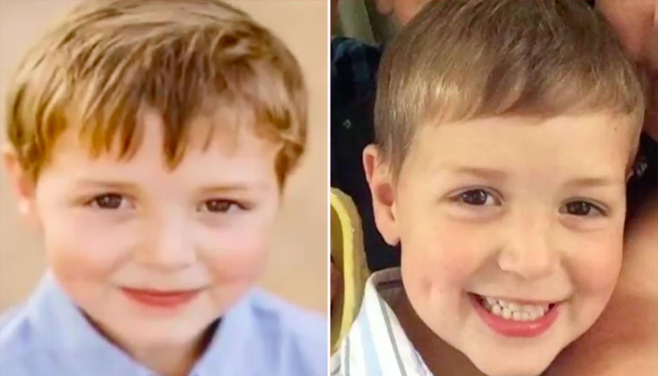 Little Charlie Baldry died after running behind his dad’s ute. Source: 7 News