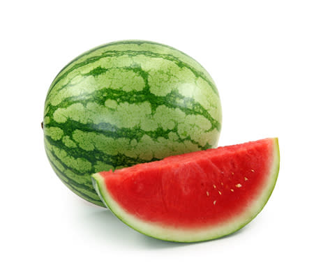 “Eat lots of watery fruits, such as melons. They’re low in fat and the water transports nutrients directly to your muscles, and helps your kidneys to process protein.”