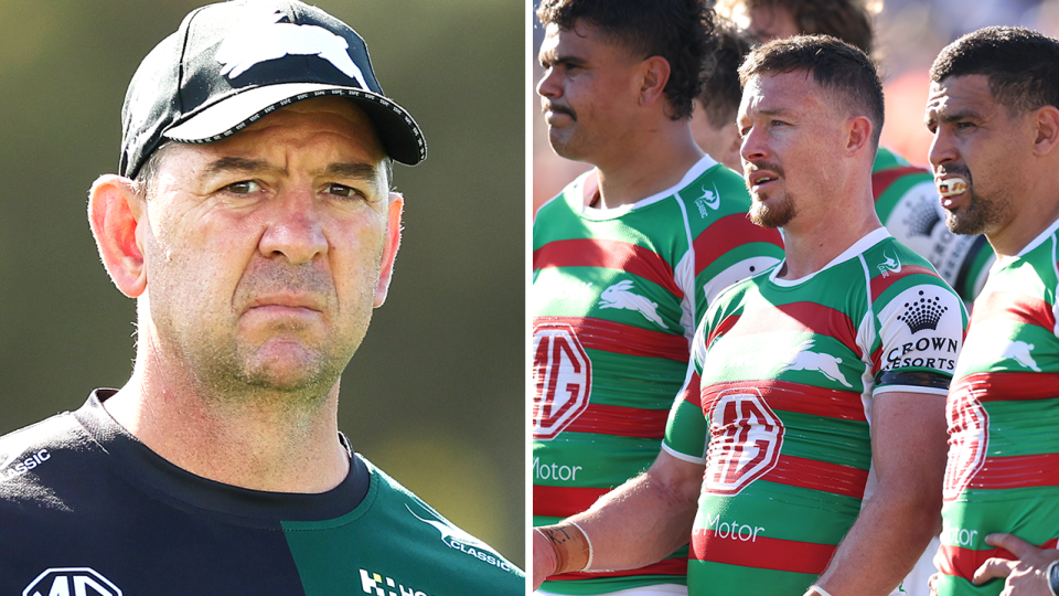 Jason Demetriou (pictured left) has backed Damien Cook to return to form this week against the Storm. (Getty Images)