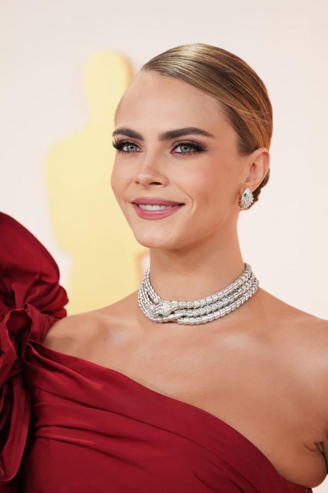 Cara Delevingne Nearly Had an Angelina Jolie Leg Moment on the