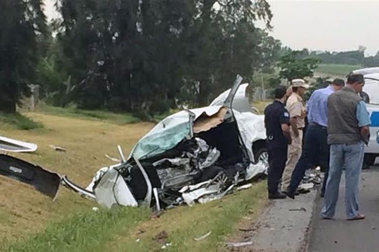 Accidente fatal en Uruguay.