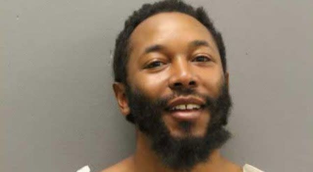 Carlton Edmondson, 26, from Chicago in the US was arrested on Saturday. Photo: Chicago Police Department