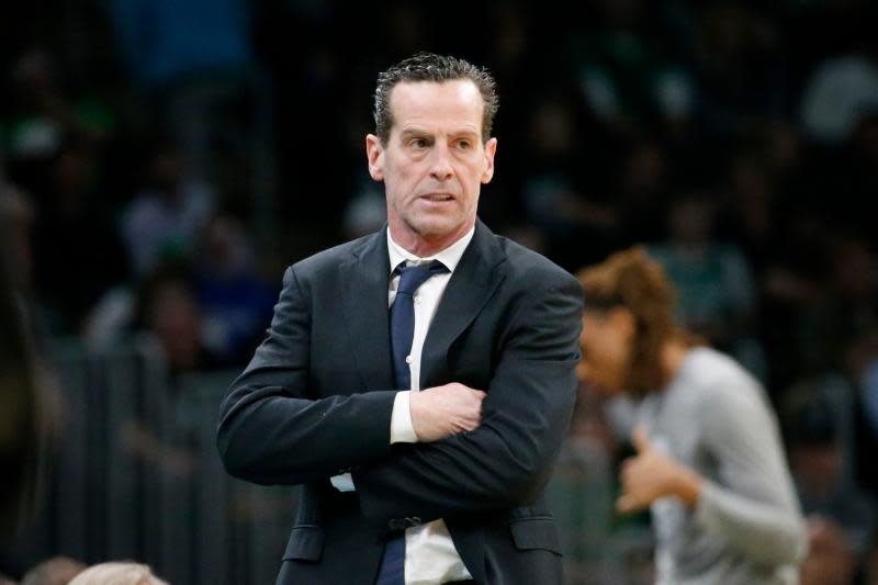 前籃網總教練Kenny Atkinson。（圖／美聯社／達志影像）