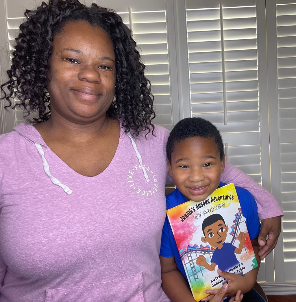 Katrina Howard wrote Josiah's Ausome Adventures: My Autism to help dispel misconceptions kids often have about their friends who have autism. (Photo: Katrina Howard)