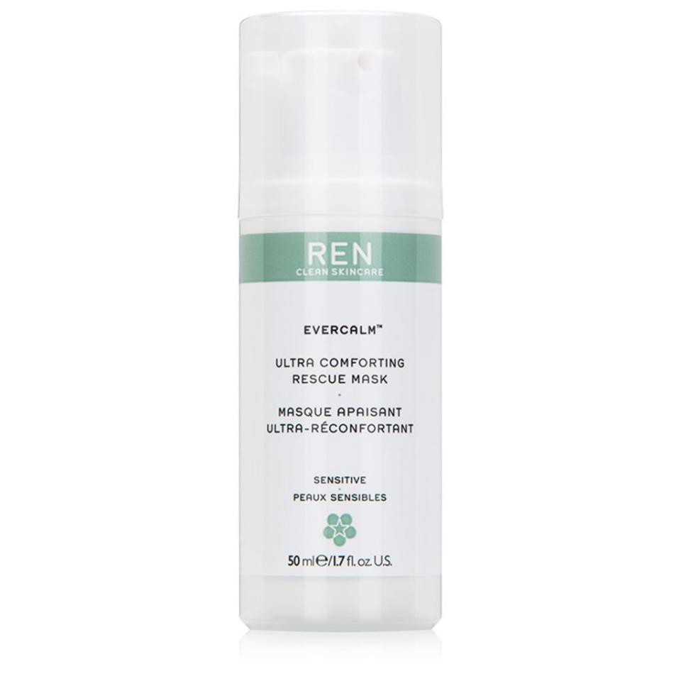 ren clean skincare, best face masks for dry skin 