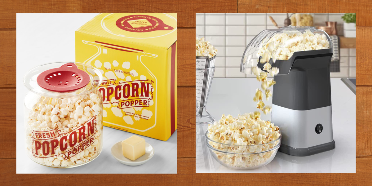 Bring the theater home, Cuisinart retro-style popcorn maker now