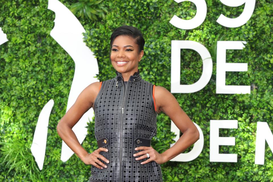 US actress Gabrielle Union poses during a photocall for the TV show "La's finest" as part of the 59th Monte-Carlo Television Festival on June 15, 2019 in Monaco. (Photo by VALERY HACHE / AFP)        (Photo credit should read VALERY HACHE/AFP via Getty Images)