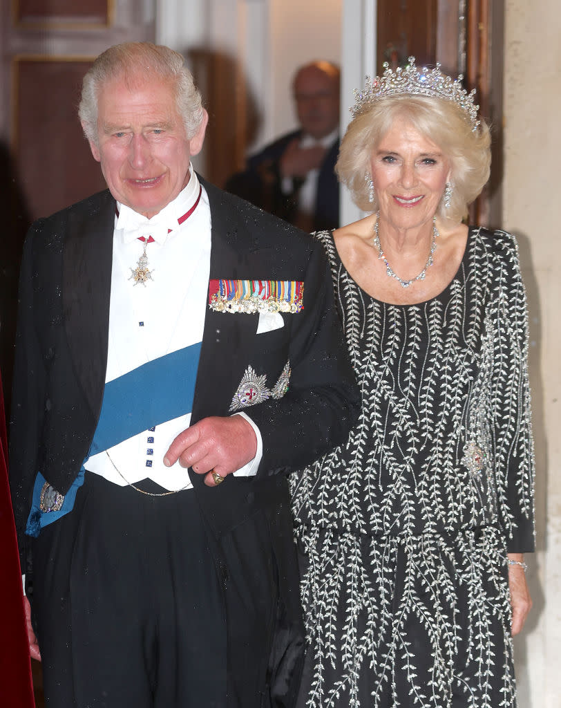 King Charles, Queen Camilla, coronation reception, Mansion House