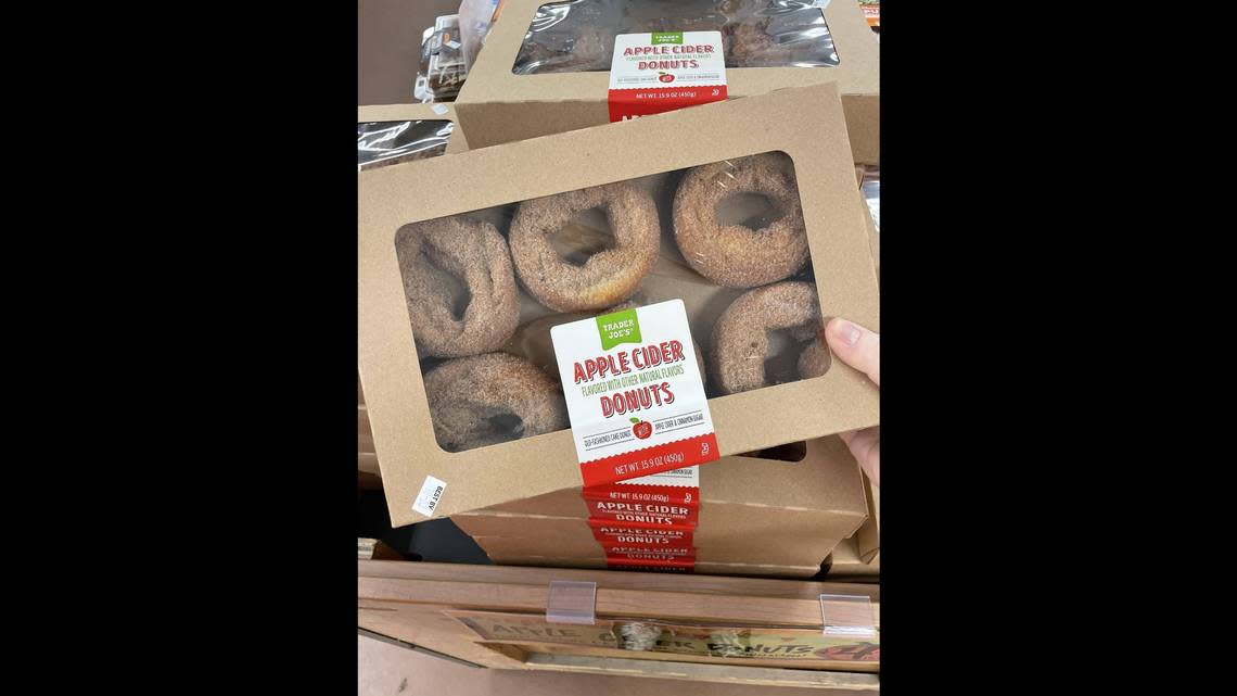 Apple Cider Donuts at Trader Joe’s on Wednesday, Sept. 28, at 2410 James St., Bellingham.