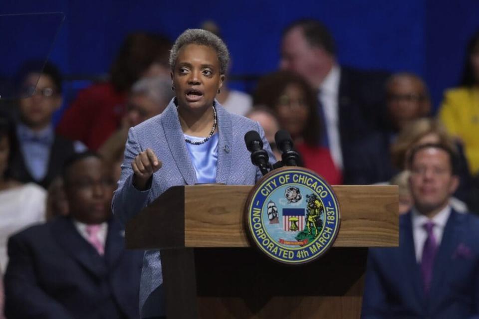 Lori Lightfoot Is Sworn In As Chicago's First Female African American Mayor