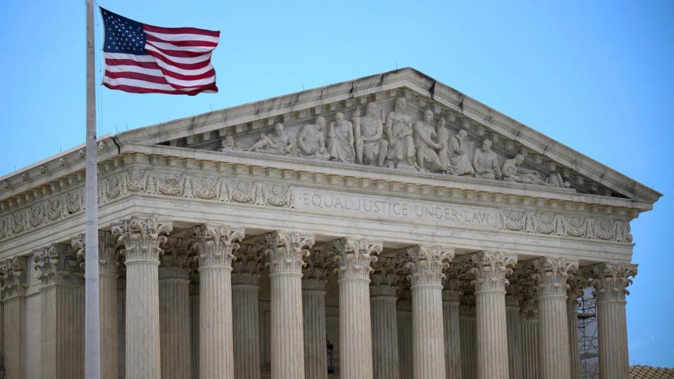 PHOTO: A view of the US Supreme Court on July 1, 2024, in Washington, DC.  (Drew Angerer/AFP via Getty Images)