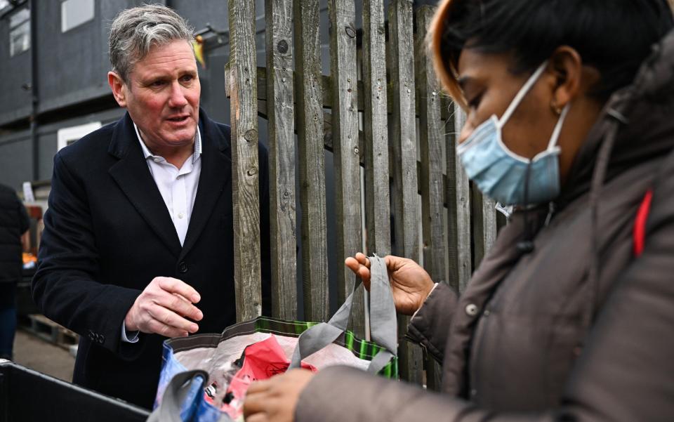 Sir Keir Starmer said the Conservatives have "disdain" for Scotland and that the longer Boris Johnson is Prime Minister "the more danger there is to the Union". - Jeff J Mitchell 