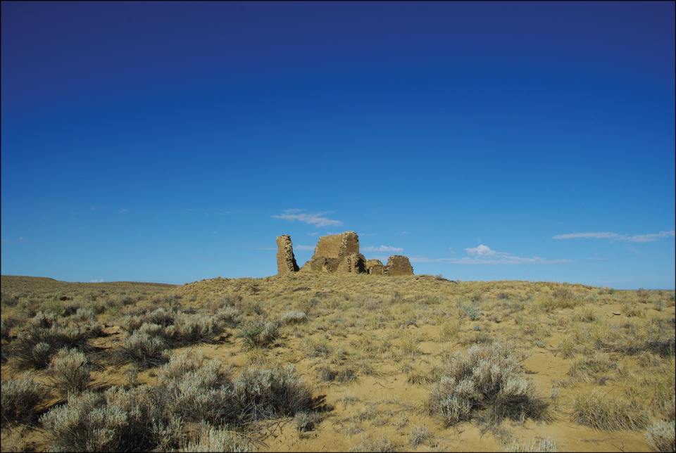 Great houses were built by the Pueblo centuries ago and they still stand today.