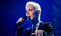 Marie Fredriksson <a href="https://uk.news.yahoo.com/marie-fredriksson-dead-roxette-singer-141907590.html" data-ylk="slk:died on 9 December;elm:context_link;itc:0;sec:content-canvas;outcm:mb_qualified_link;_E:mb_qualified_link;ct:story;" class="link  yahoo-link">died on 9 December </a>at the age of 61, 17 years after initially being diagnosed with cancer. The Swedish star was lead singer for Roxette, who achieved global fame in the 80s with hits like <em>'The Look'</em> and <em>'It Must Have Been Love'</em>. Her bandmate Per Gessle paid tribute to her, saying: "Things will never be the same." (Balazs Mohai/MTI, via AP)