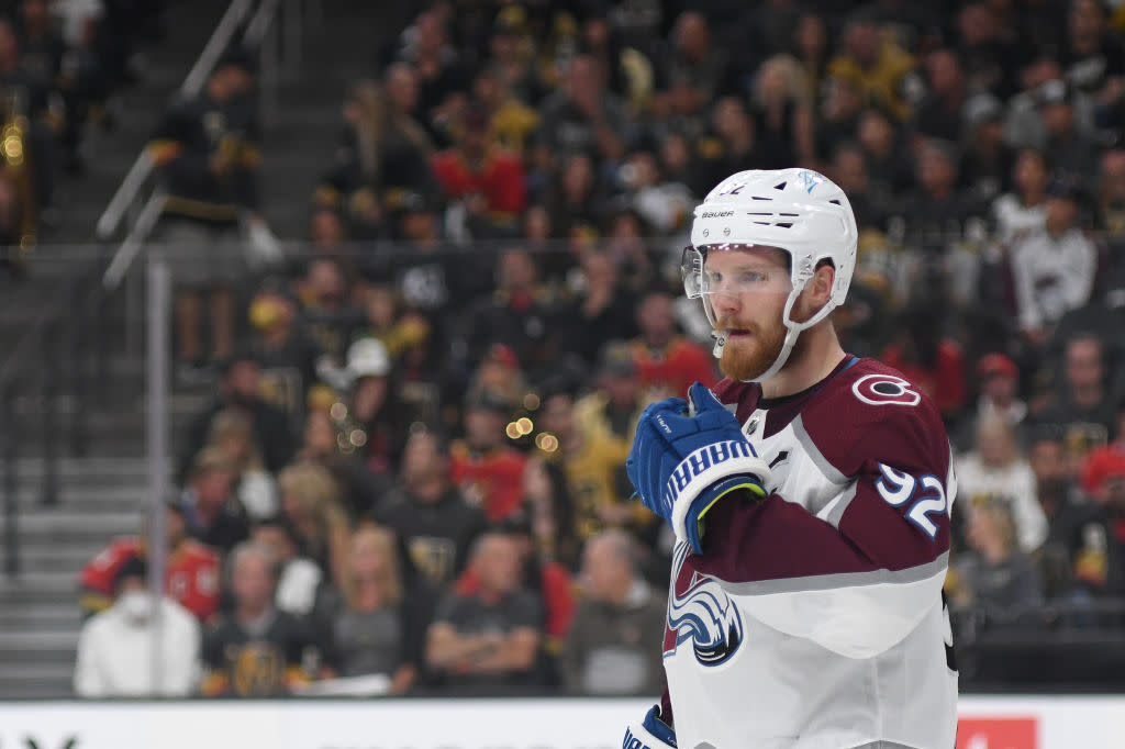 Pending UFA Gabriel Landeskog is reportedly seeking a massive payday and eyeing down several teams if he and the Avalanche can't get a deal done in the coming days. (Getty Images)