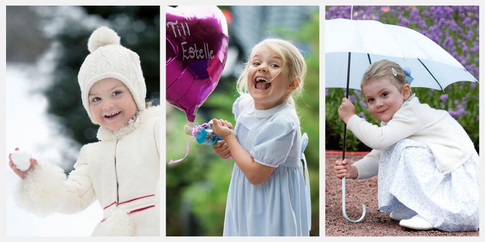 Princess Estelle's Ninth Birthday Portrait Is Adorable